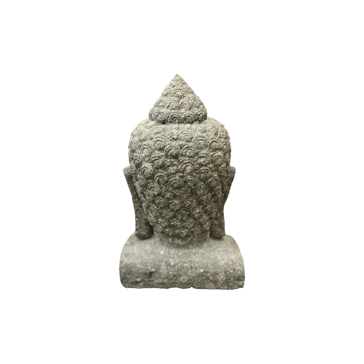 Stone Buddha Head - Broward Design Center