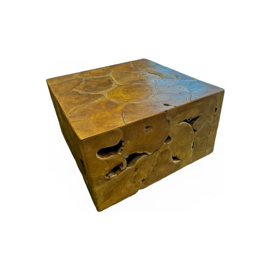 Teak Mosaic Coffee Table - Broward Design Center