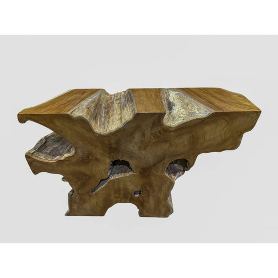 Organic Teak Erosion Console Large (2) Broward Design Center