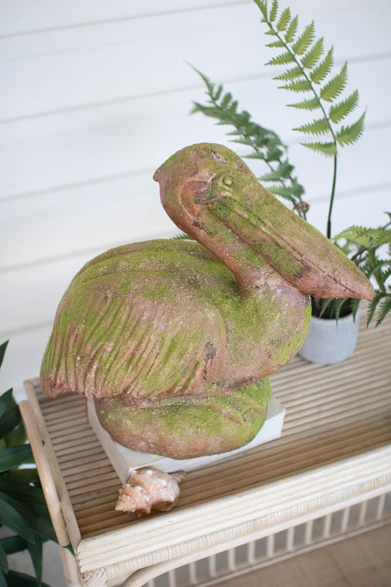 Faux concrete pelican, additional view 2
