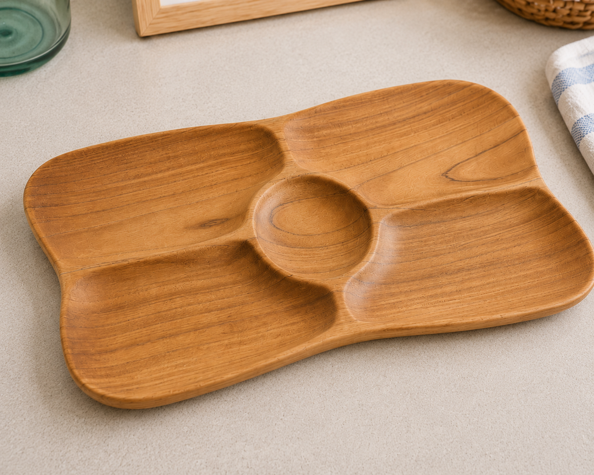 Teak Serving Tray