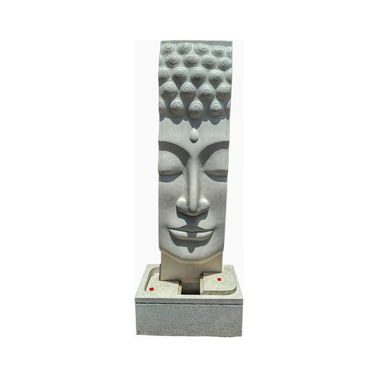 Terrazzo Buddha Face Fountain Broward Design Center