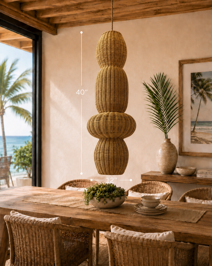 Totem chandelier