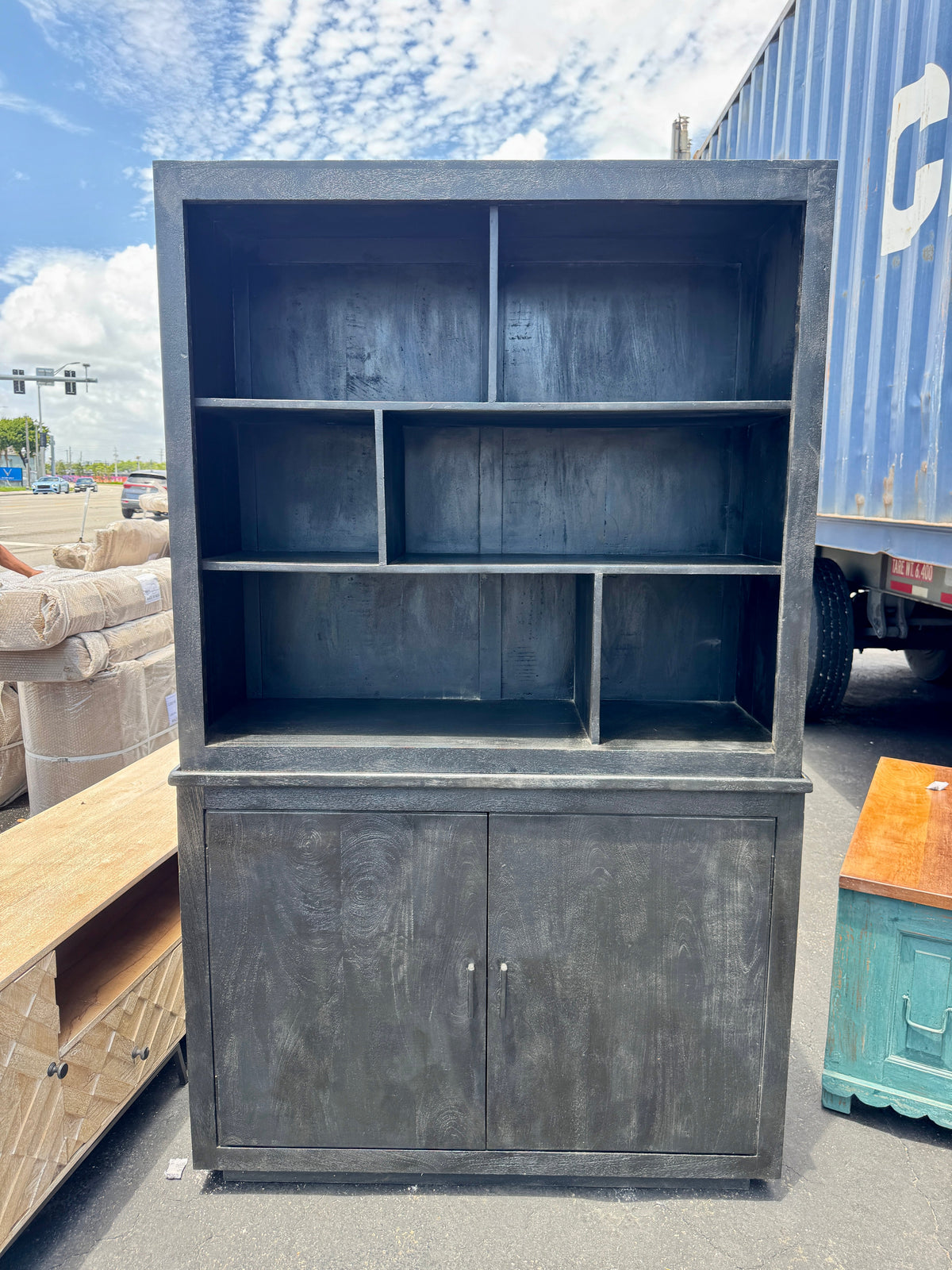 W/D Hutch - 48 x 18 x 79 in India Sourcing