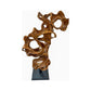 Teak Sculpture - Broward Design Center