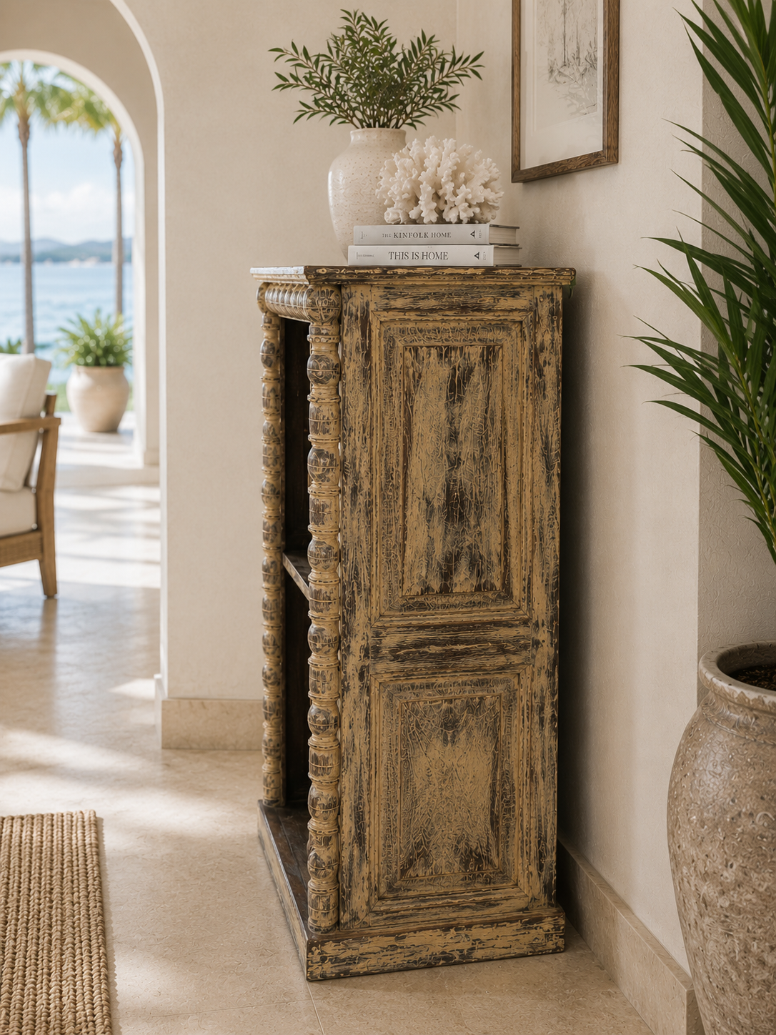 Jaipur spindle display bookshelf, additional view 4