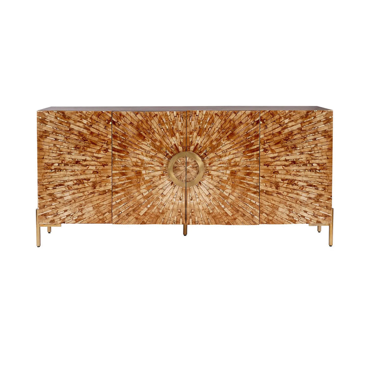 Safari Bone Inlay Sideboard Broward Design Center