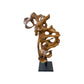 Teak Sculpture - Broward Design Center