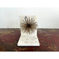 Gold Burst White Marble Bookends Broward Design Center