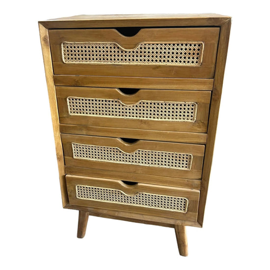 Light Brown Rattan Dresser Broward Design Center