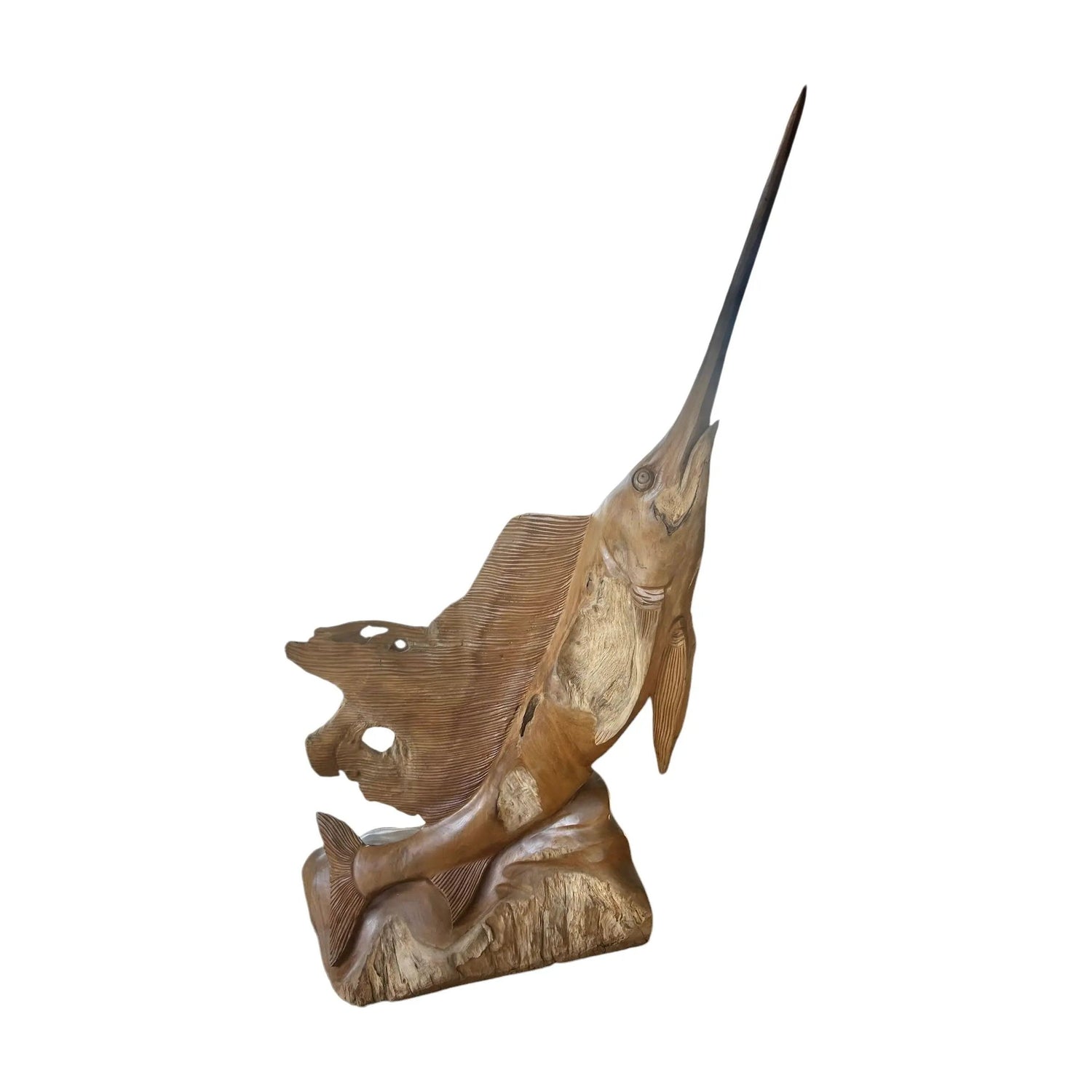 Swordfish Statue 40” Anteak 10/9/24