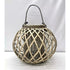 Round Diamond Weave Lantern Candle Broward Design Center