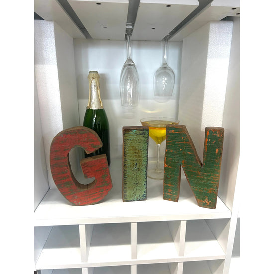 “GIN” Letters Broward Design Center