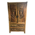 One-of-a-kind Bear Carving Cabinet Broward Design Center