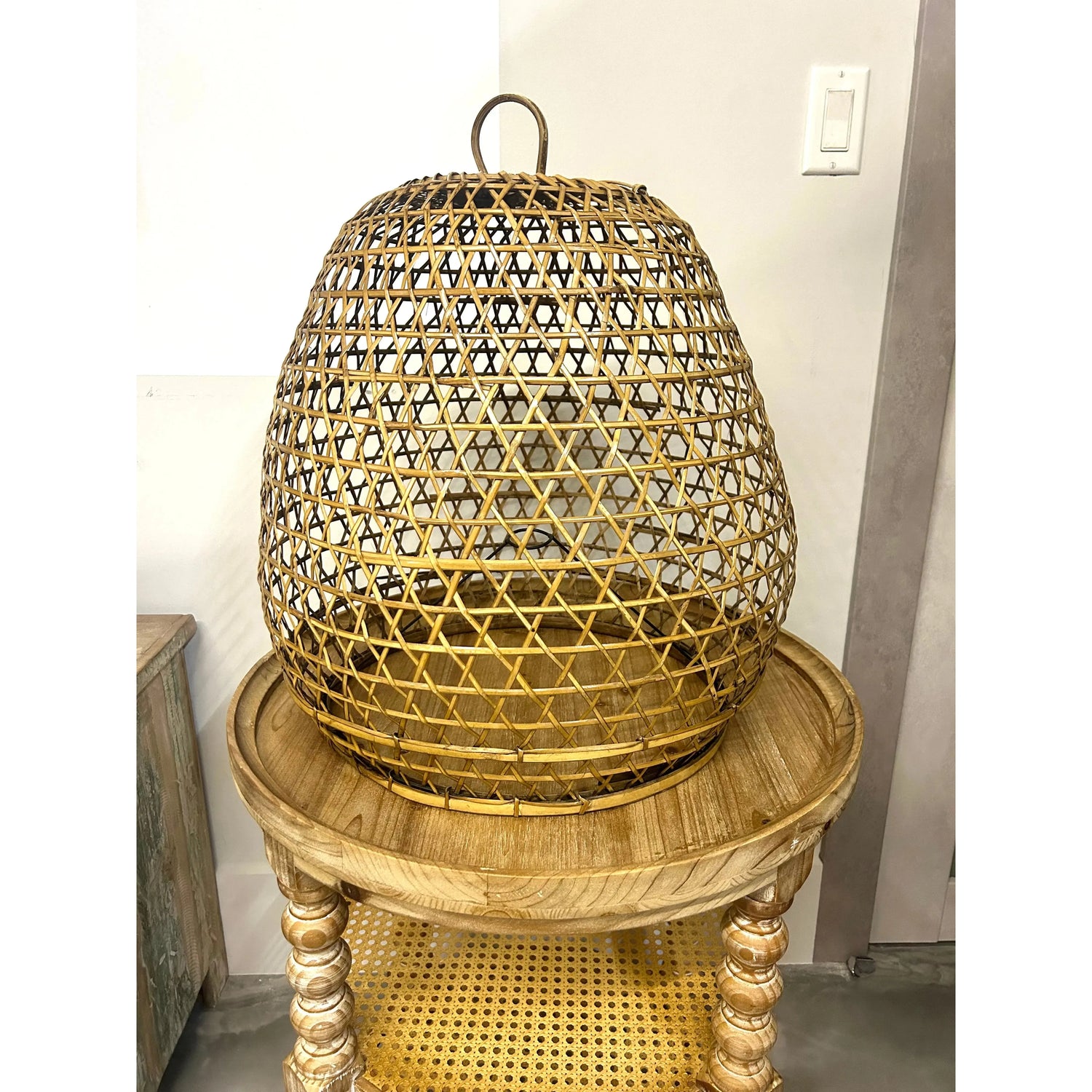 Rattan Pendant Broward Design Center