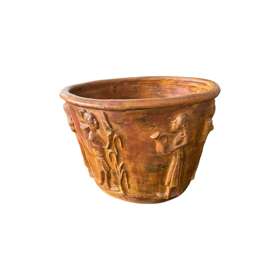 Vintage Terracotta Planter The Broward Design Center