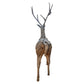 Teak Deer with Antlers Broward Design Center