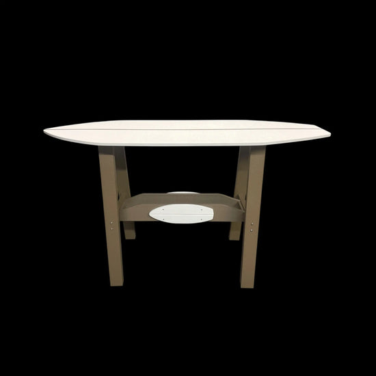 Surf Board Table Set with 6 Chairs Broward Design Center