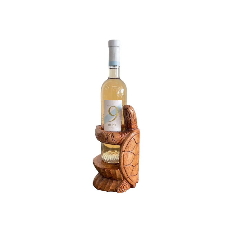 Single Turtle Wine Bottle Holder Broward Design Center