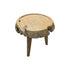 Round Teak Side Table Broward Design Center