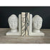 Buddha Head Book Ends (Set of 2) Broward Design Center