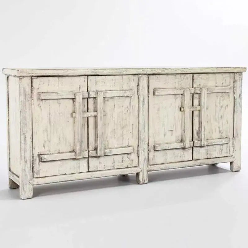 Classic Home Lagos 4 Drawer Sideboard Antique White Broward Design Center