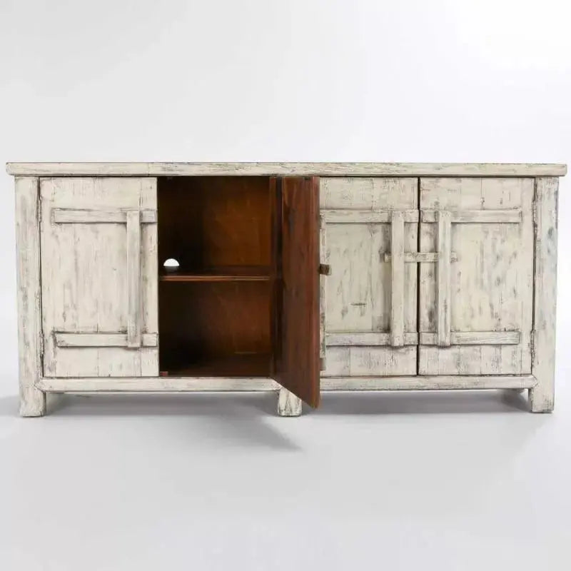 Classic Home Lagos 4 Drawer Sideboard Antique White Broward Design Center