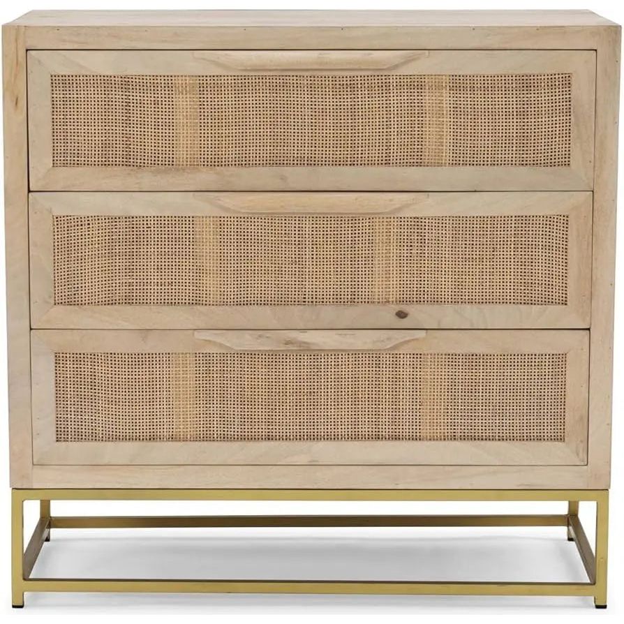 Cane 3 Drawer Rattan Cabinet Broward Design Center