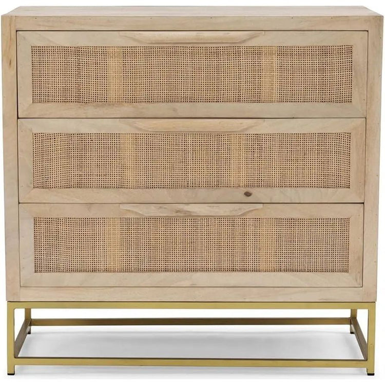 Cane 3 Drawer Rattan Cabinet Broward Design Center