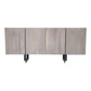 Light Grey Storage Credenza Broward Design Center