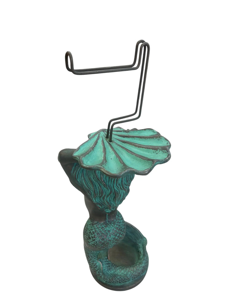 Mermaid Toilet Roll Holder Bronze Finish Cool nauticals/ tropicals