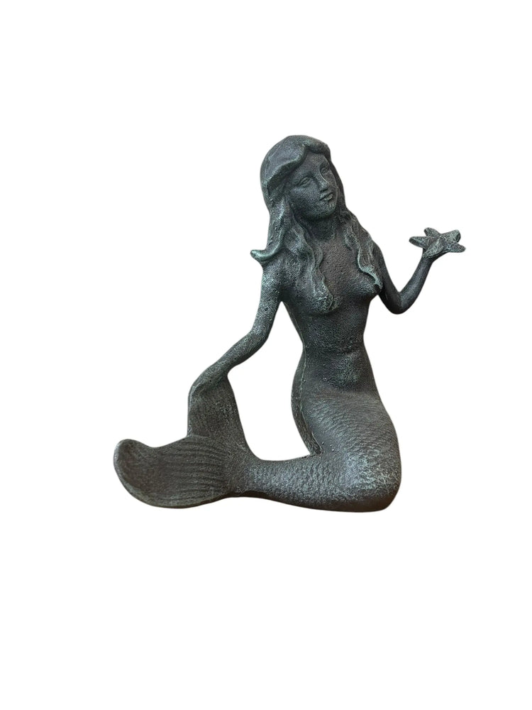 11”H Mermaid Decor Cool nauticals/ tropicals