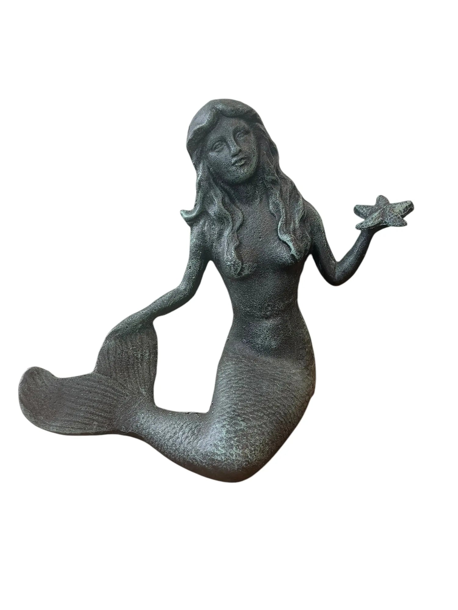 11”H Mermaid Decor Cool nauticals/ tropicals