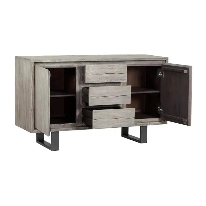 Coast To Coast Furniture Yukon Two Door Three Drawer Credenza Broward Design Center