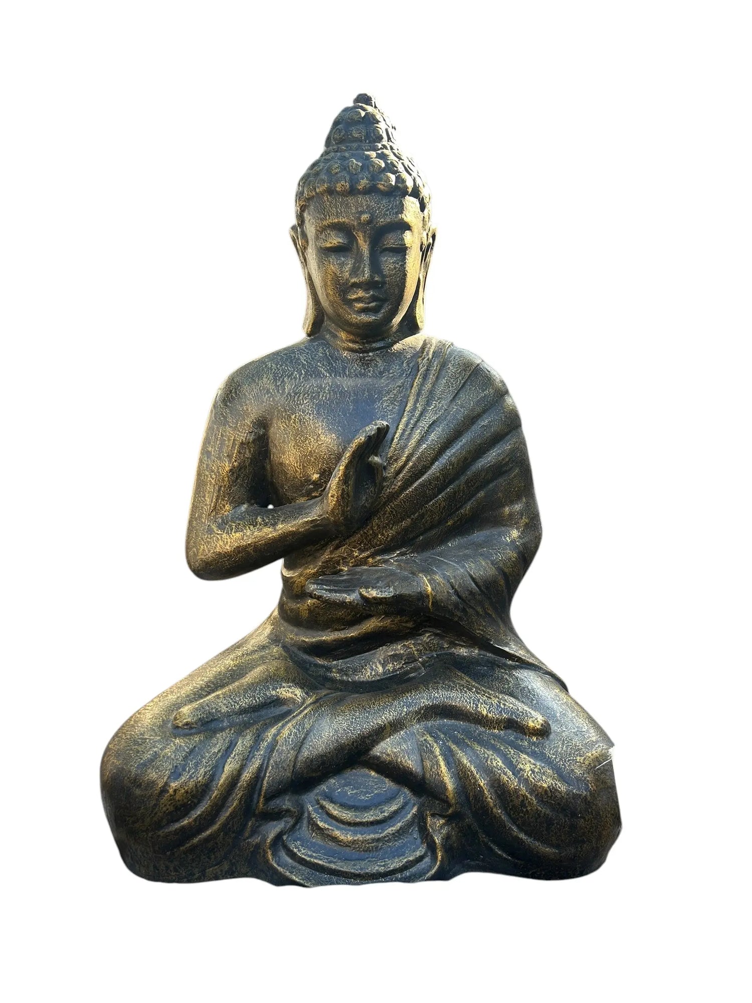 GRC Sitting Buddha 60” H Anteak 10/9/24