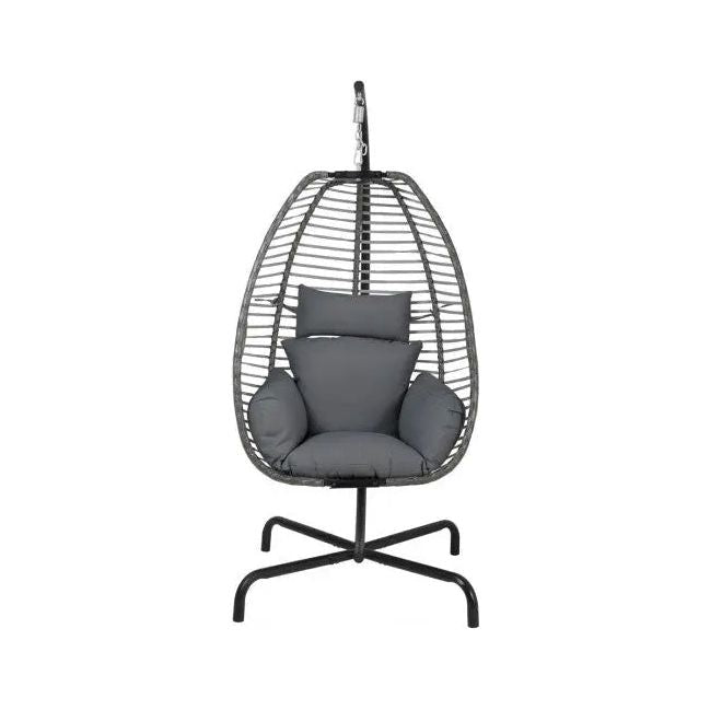 Spectrum Hanging Chair w/Stand Broward Design Center