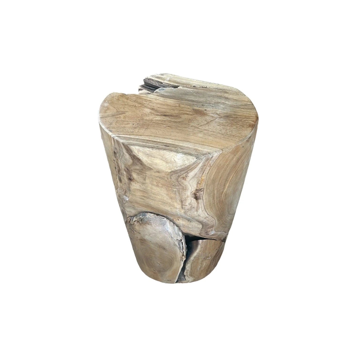 Solid Teak Stump (E) Broward Design Center