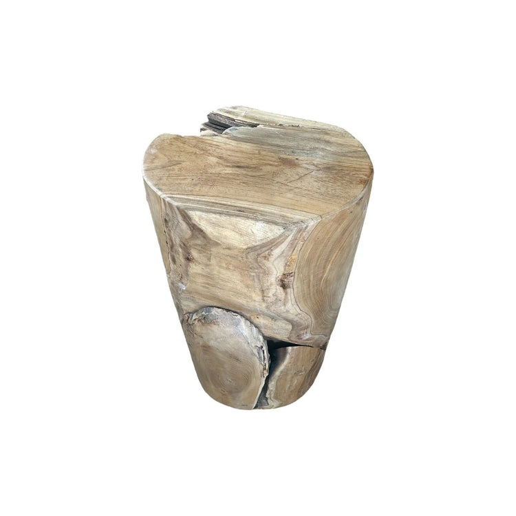 Solid Teak Stump (E) Broward Design Center