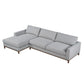 EVERETT SECTIONAL W/ LAF CHAISE GRAY Broward Design Center