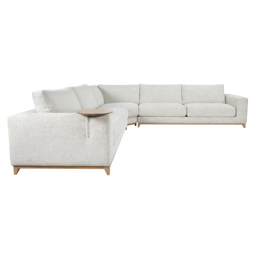 Donovan Sectional Sand Sofa Broward Design Center