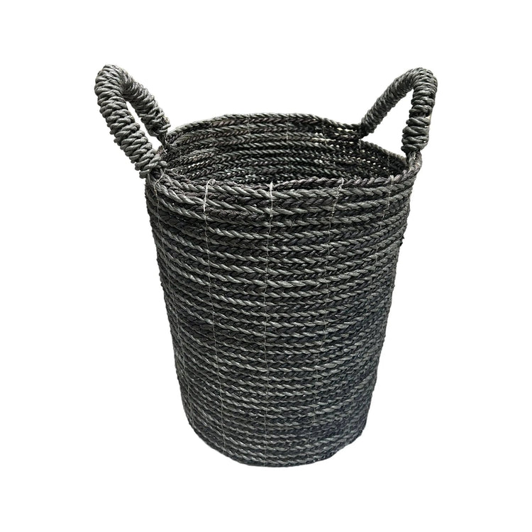 Woven Seagrass Hamper (Medium) Broward Design Center