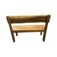 Natural Teak Bench The Broward Design Center