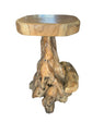 Teak Stool with Foot Rest The Broward Design Center