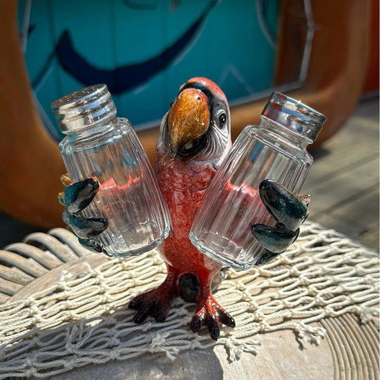 Parrot Salt & Pepper Shakers Broward Design Center