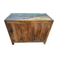 Recycled Boat Sliding Door Buffet (A) Broward Design Center