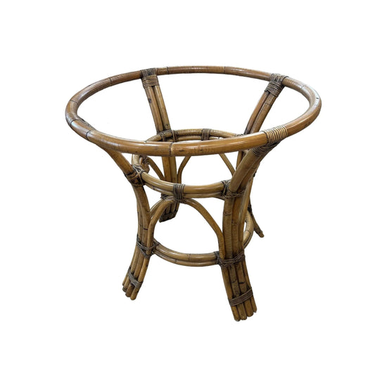 Round Rattan Roger Table Base Broward Design Center