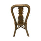 Armless Pineapple Rattan Chair Broward Design Center