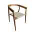 Teak Dining Chair w/woven Rope Seat Anteak