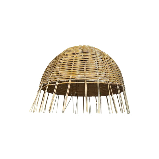 Rattan Hanging Light 20”Dia Assorted Anteak