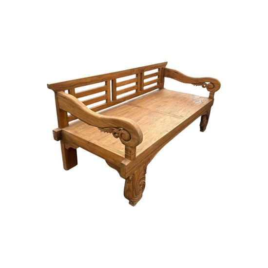 Antique Java Style Daybed/Bench Anteak